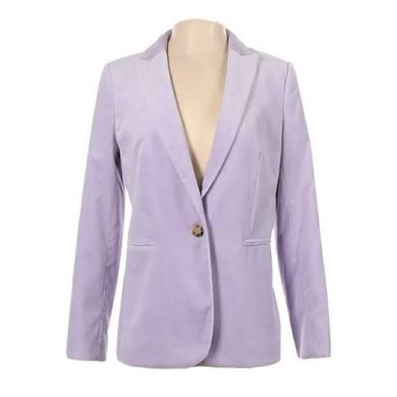 J.Crew Wisteria Parke Single-Button Tailored Blazer - Sz 8 - Picture 4 of 8